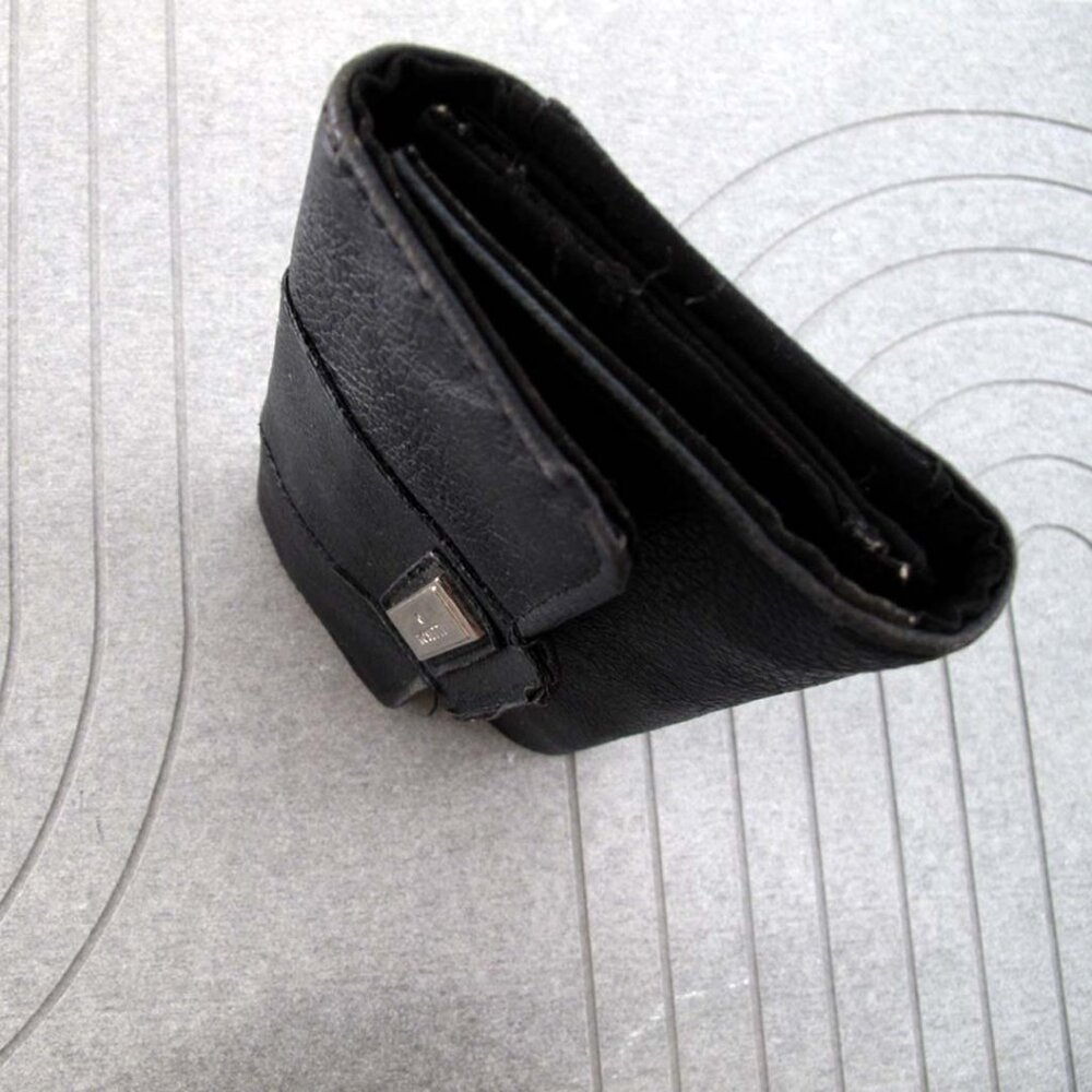 Rosetti wallet , pockets for money, coins, cards ID used wallet black
